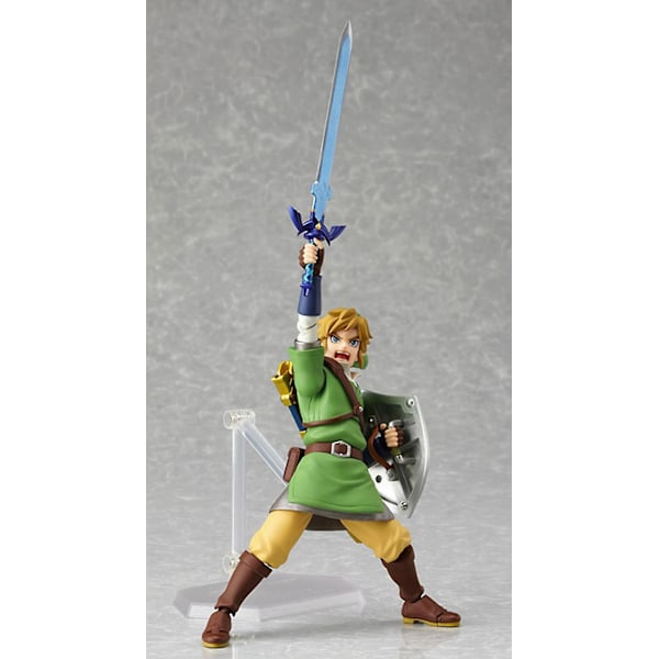 The Legend of Zelda Skyward Sword 14cm Link Action Figur Figma 153 Udbytbare Tilbehør Pvc Model With Box