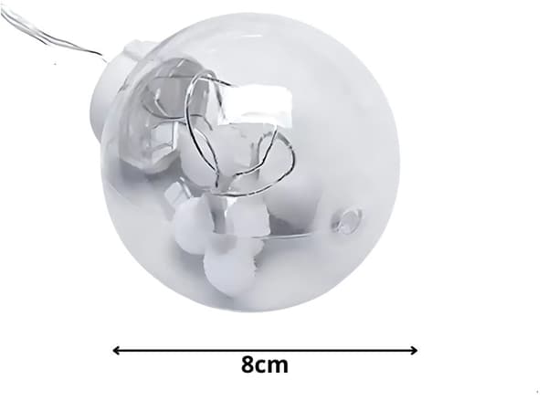 Lyslenke stjerner 138 LED - Varmhvit IP44 juledekorasjon_MGF
