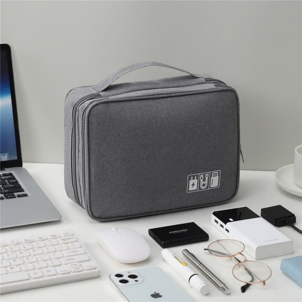 INF Storage Bag - Triple Layer for Efficient Organization Grå