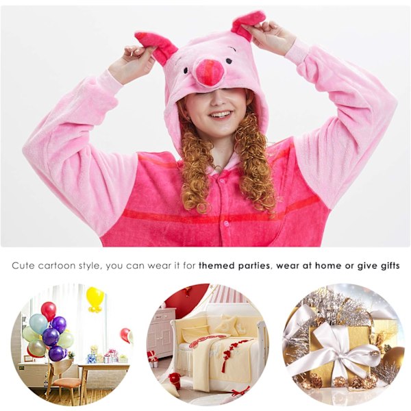 Dames Onesie, Voksen Mænds Jumpsuit, Kigurumi Onesie, Unicorn Pyjamas, Flanel Pyjamas, Dyre Onesie, Halloween Kostume, Jule Tøj, Griskulting M