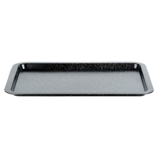 Lav granittbakeplate for baking av kaker og grønnsaker i ovnen 38x26,5 cm_MGF