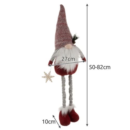 Gnome / Tomte Nisse Docka - Teleskopisk 82cm_MGF