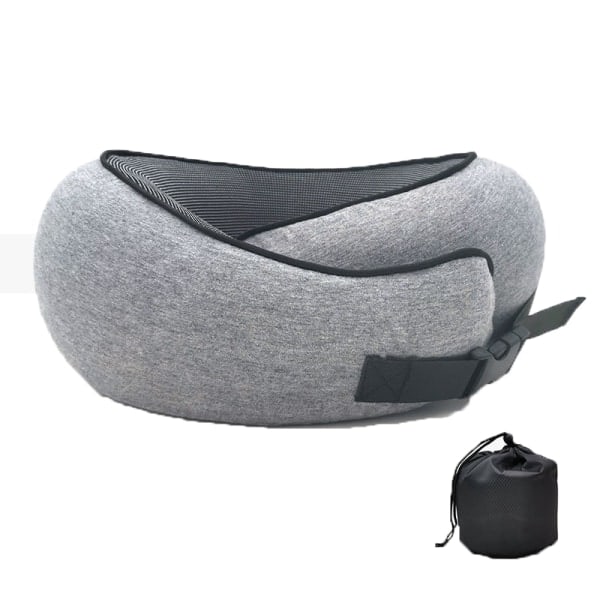TRVL+ Memory Foam Rejsespude grå