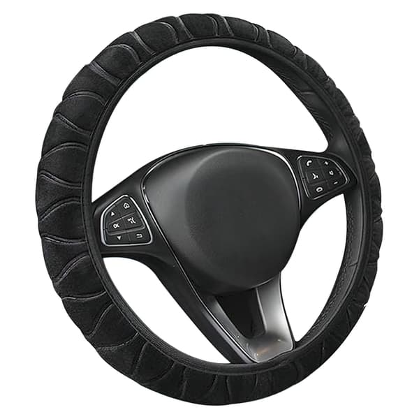 Rattöverdrag / Rattmuff / Rattskydd / Skydd till Bilratt - Svart_MGF Black