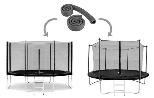 Stolpebeskyttelse til Trampolin - 180cm_MGF