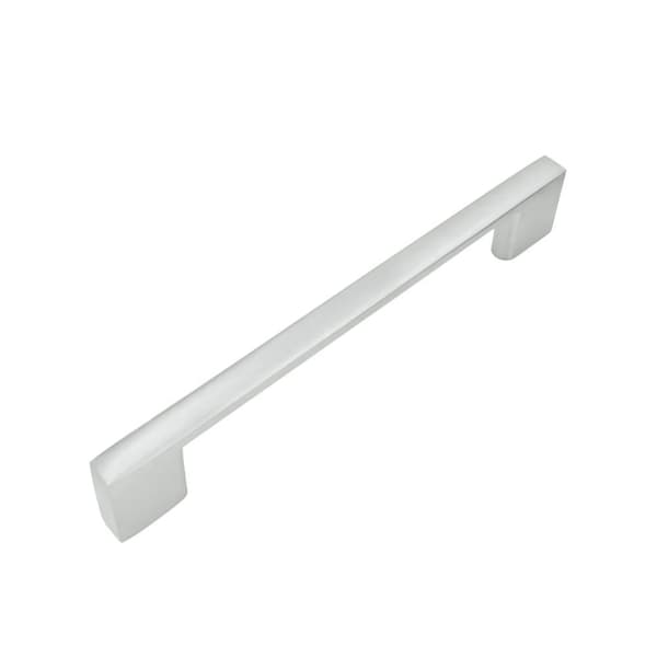 Sølv møbelhåndtak 128 mm metall_MGF