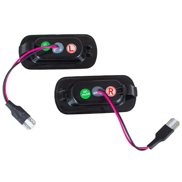 Audi A4 B7 04-09 LED-blinklys RØKFARGET DYNAMISK 2-DELS SETT_MGF