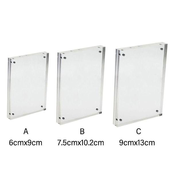 Magnetisk Fotobordstativ 6CMX9CM8MM 8MM 6cmx9c 8 mm 8 mm 6cmx9cm8mm
