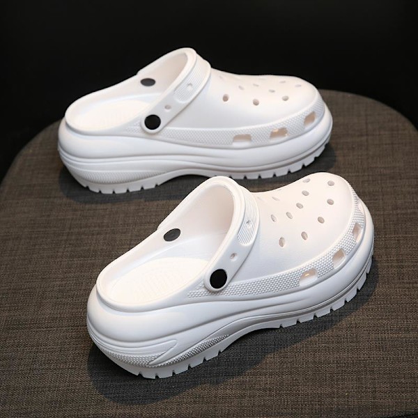 Crocs Classic Mega Crush Clog Naisten Kengät Valkoiset Sandaalit valkoinen white M7W9/40-41