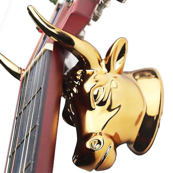 Gitarrhållare Väggfäste Tjur Konst Gitarr Ukulele Hängare Gitarr Hängare Väggfäste Stativ För Bas_OF