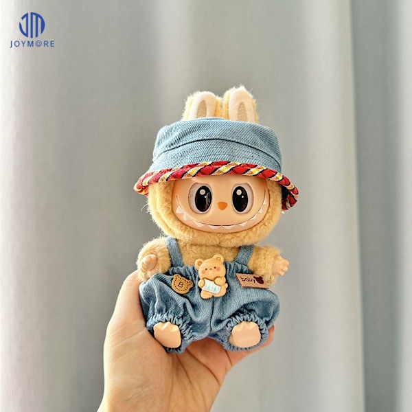 /NC/POP MART Labubu Macaron Lelu Istu Labubu Vaatesetti ja Tarvikkeet Labubu Vaatteet 17cm Suunnittelijat 33