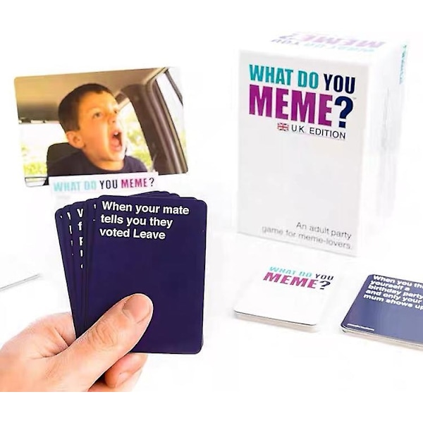 Para-lautapelikortit What Do You Meme -pohjal