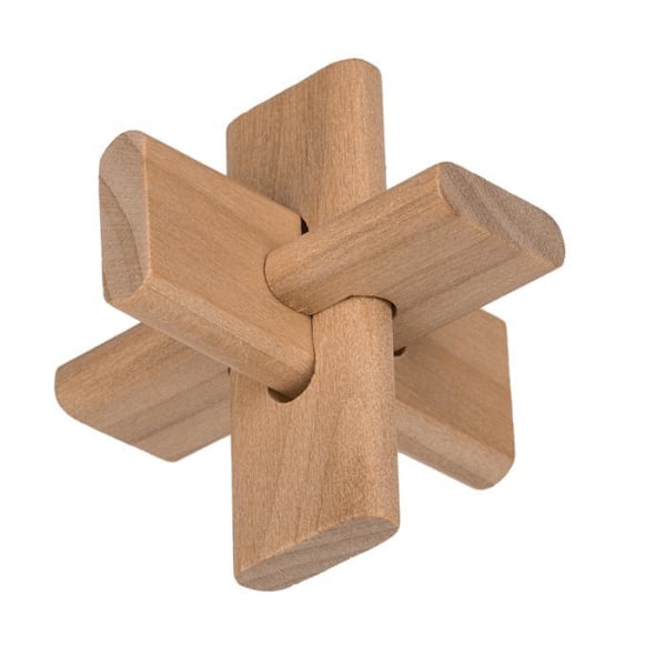 2-pack - Träpussel - Pussel - Hjärngåta / Hjärnträning 77 2-Pack