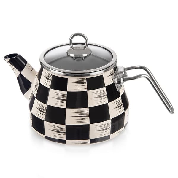 Emaljert vannkoker CHECKERBOARD 2 l_MGF