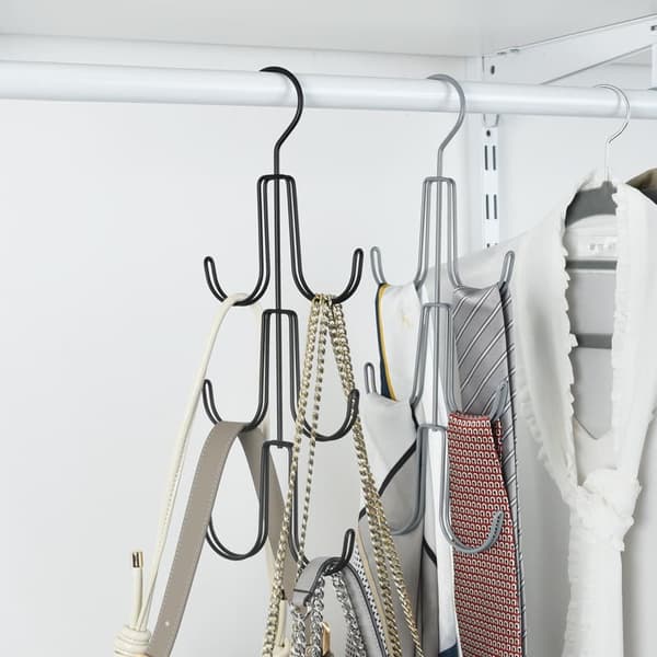 INF Hem Garderob Organizer Rack Svart