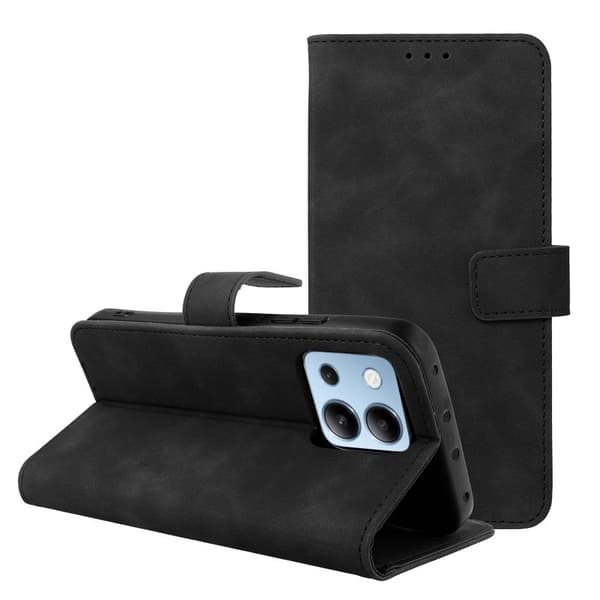Tender Bok-etui for Xiaomi Redmi Note 13 4G svart_MGF