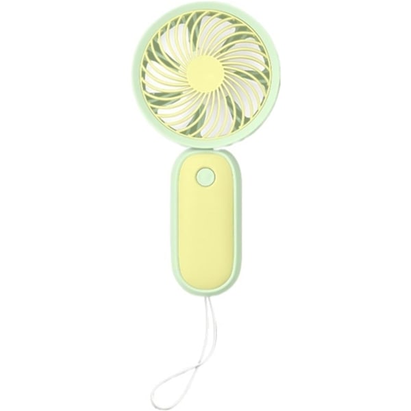 Mini Riippuva Köysi Pieni Tuuletin USB-lataus Sähkötuuletin Kannettava Hiljainen Kädessä Pidettävä Tuuletin (Keltainen) Yellow