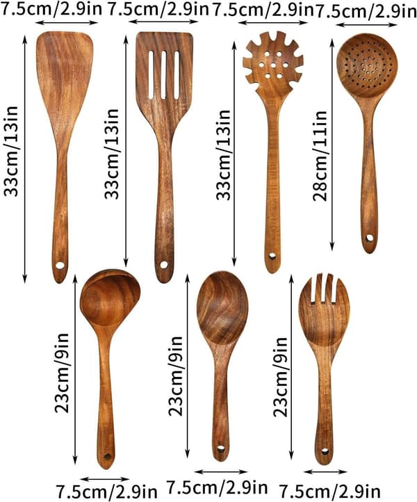 Keittiövälinesetti - Puiset keittiövälineet_MGF