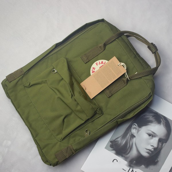 7-20L Ryggsäck Laptopväska Stor Kapacitet Present till Barn ArmyGreen ArmyGreen 20L