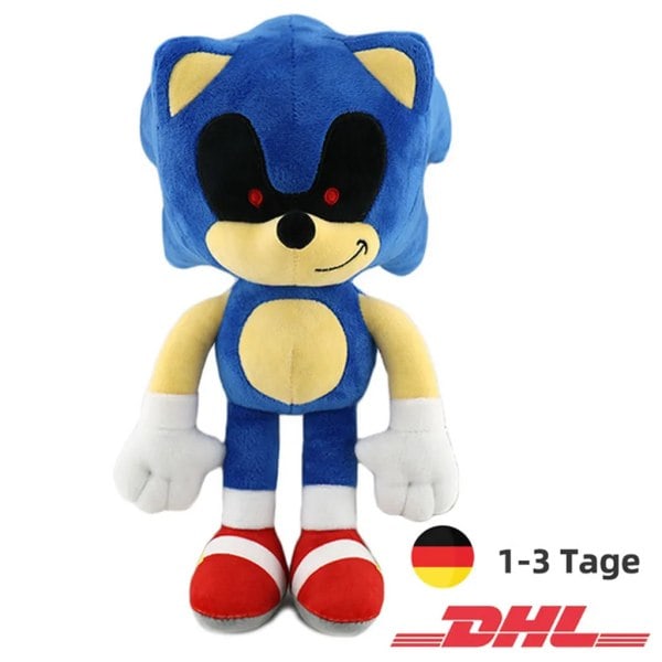 Plushfigur Blå Exe Ond Sonic Blod Ond 30cm plyschleksak plyschleksak