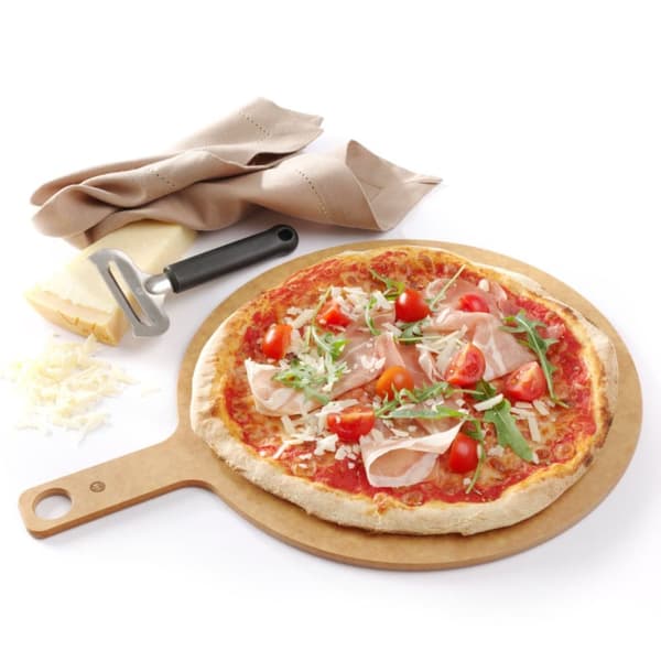 Pizzaspadebræt til servering og skæring, rund, diameter. 305 mm - Hendi 505533_MGF