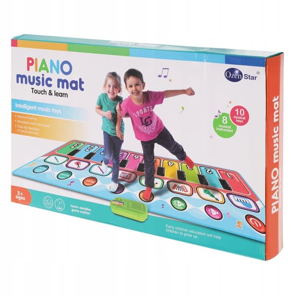MUSIKKMATTE FOR DANS, PIANO, STOR 130x48_MGF
