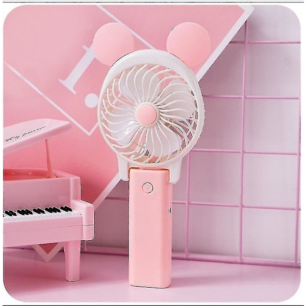 Ladattava Mini Sarjakuva Kannettava Pieni Tuuletin USB Tuuletin Taitettava Opiskelijatuuletin Matka Kannettava Pieni Tuuletin Ns2