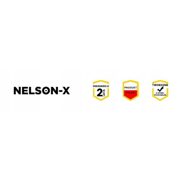 NELSON-X BLOMSTERIG SORT VENDELSNOR 2 M/2,5 CM STD SORTE BESLAG_MGF