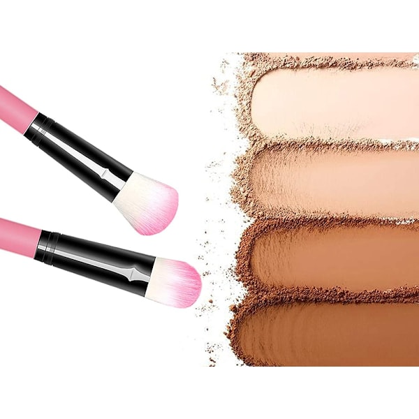 Makeupbørstesæt - Makeupbørster - 12 dele_MGF