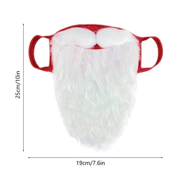 3-pack Exklusivt tomteskägg, tomteskägg, julwhi_MGF female