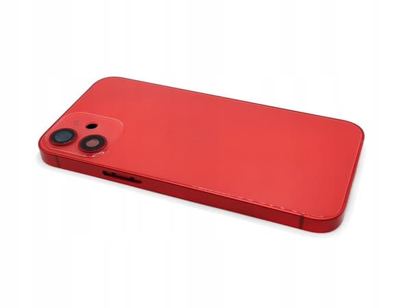 SKAL BAKSIDAN RAM TIL APPLE IPHONE 12 MINI RØD_MGF