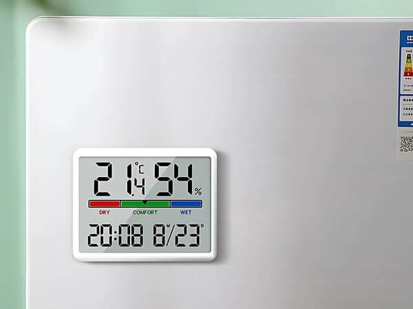 LCD Vejrstation - Temperatur, luftfugtighed og dato_MGF