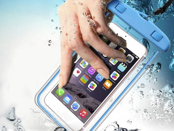 Vandtæt taske / etui - Beskyttelse til Mobil_MGF Blue