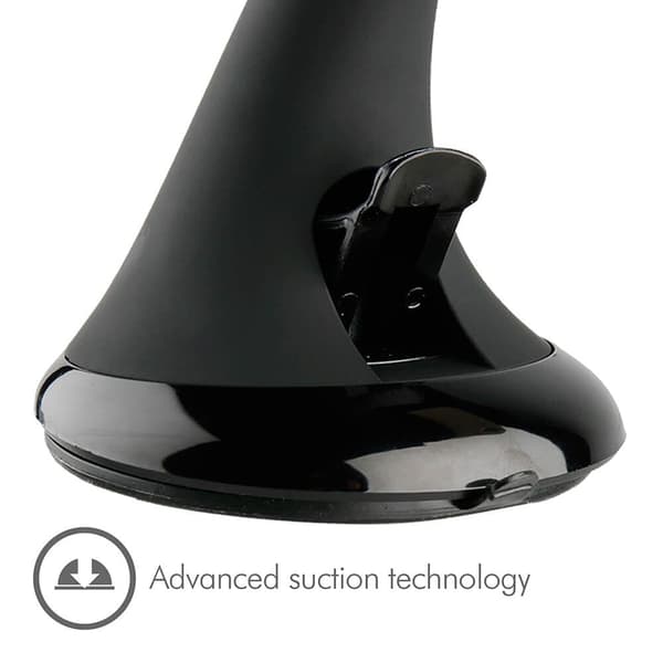 Mobile Holder with Suction Cup Mount Svart