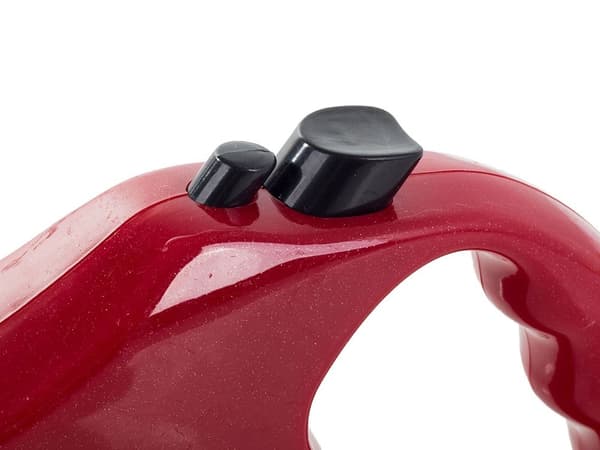 Rullkoppel / Hundkoppel - 5m - 15kg_MGF Red