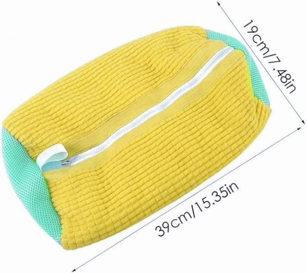 Shoe Laundry Bags 2 pcs Yellow Yellow