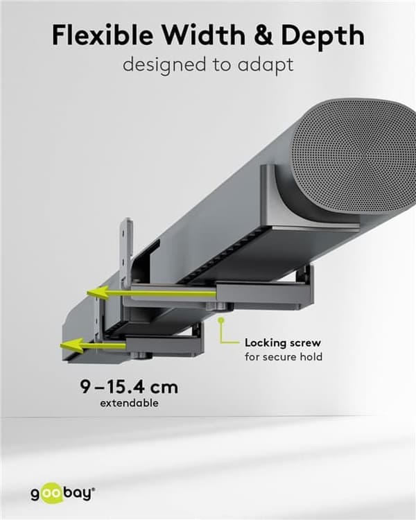 Seinäkiinnike soundbarille Universal