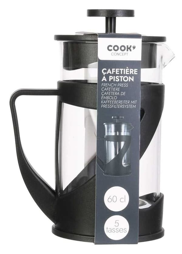 PRESSO kaffebryggare 0,60 L för 5 koppar_MGF