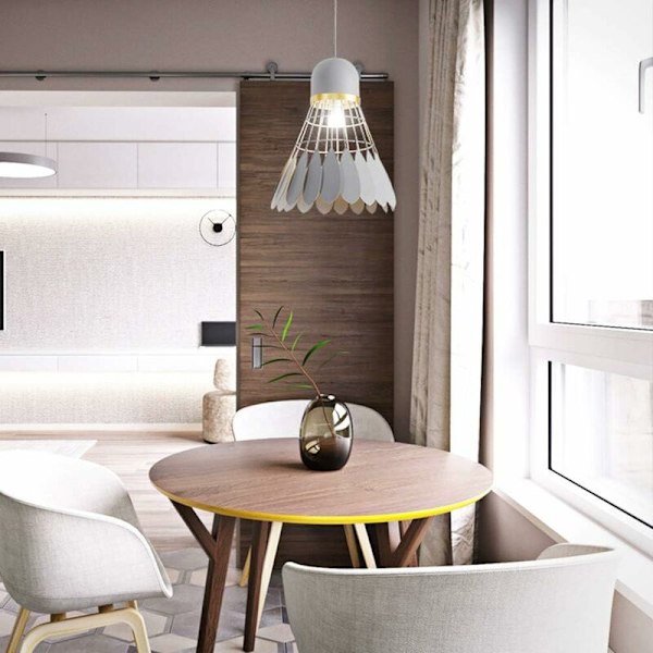 E27 Industriel Vintage Metal Badminton Pendellampe Retro Loftlampe Vintage Loftlampe Pendellampe Antik Lampe Pen