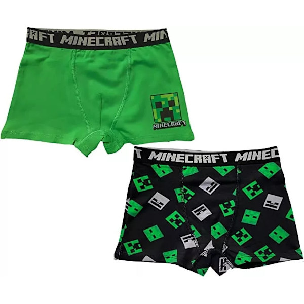Minecraft Alushousut Lapsille - 2-Pack_MGF 8 år