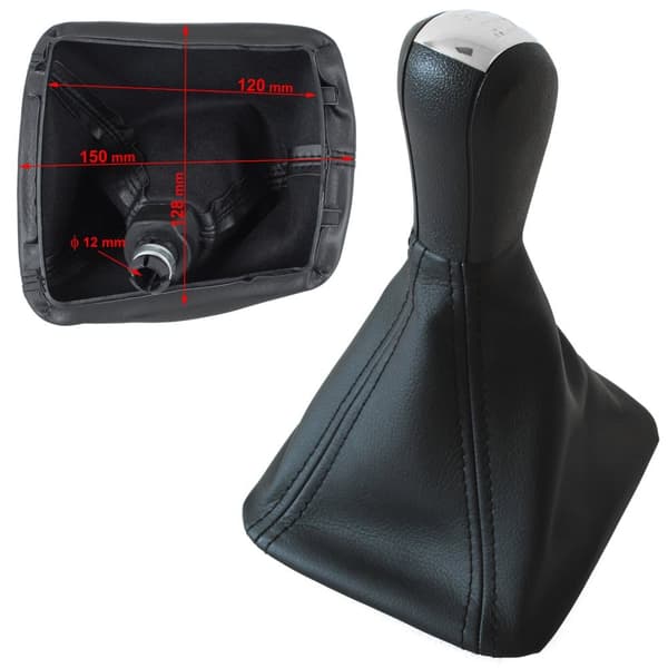 Skoda Octavia II 04-11 Gearknop + PACKNING_MGF