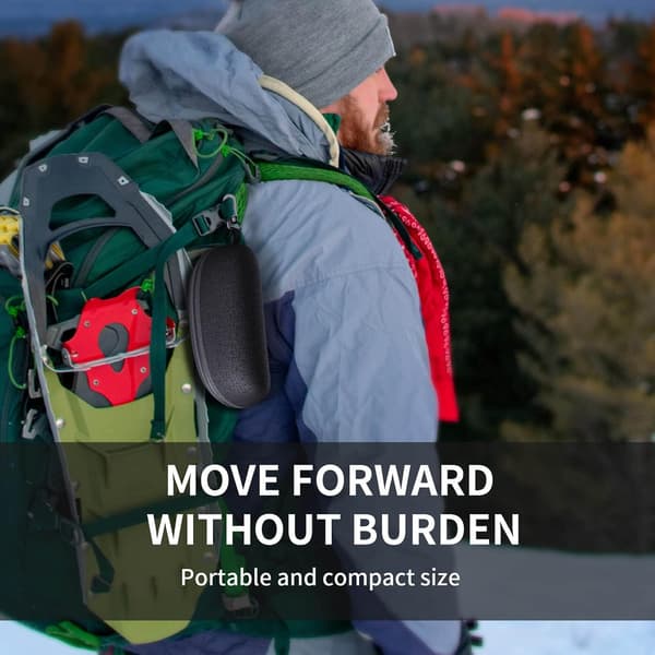 Oppladbar Hodelykt - 1500 Lumen med 230° Bred Stråle - 5000 mAh - 3 Lysmoduser - IPX6