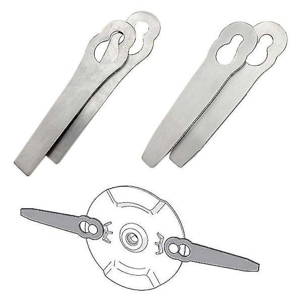 2 Metalliterää Stihl Polycut 2-2 -ruohotrimmereihin - Tyyppi B
