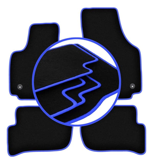 CARLUX-BLÅ bilmatter for: Seat Toledo III minivan (2004-2012)_MGF