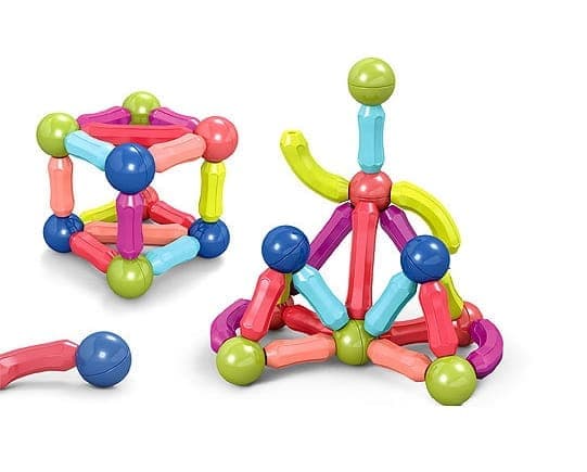 Supermagnetisk - Store magnetiske blokke 64 stk 3+_MGF