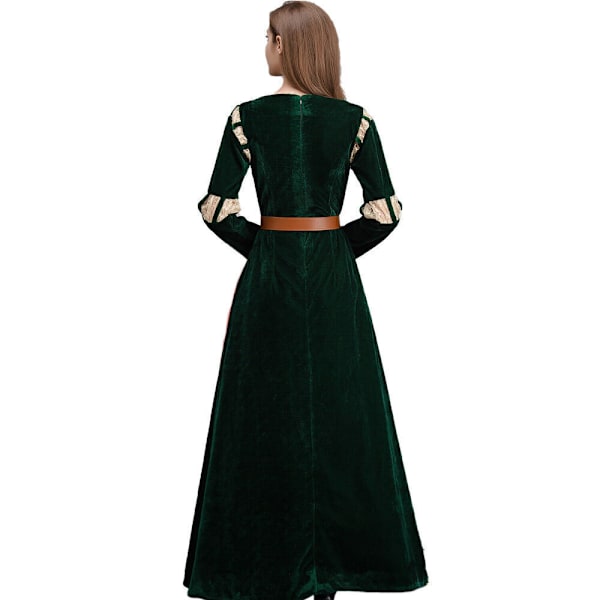 2024 Disney Modig Merida Prinsesse Kjole til Voksne Filmkjole Cosplay Fest S