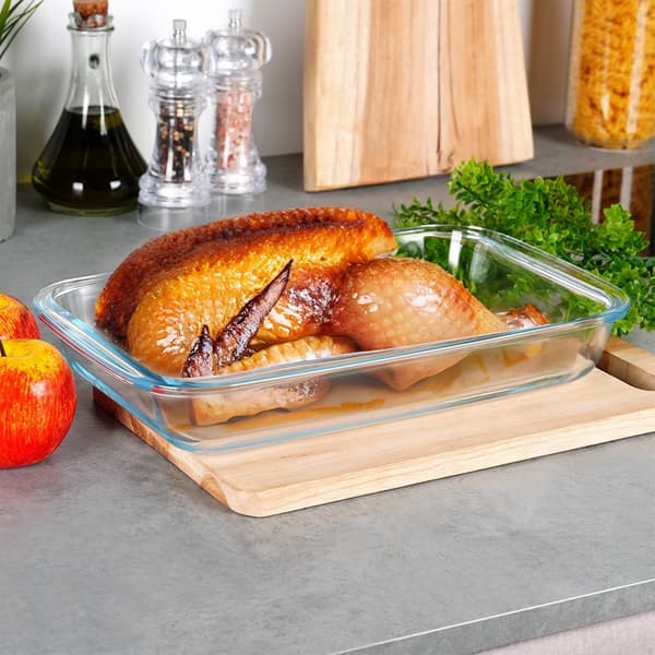 Ugnssäker glasform 34,5x20,5x5 cm, 2,2 l_MGF