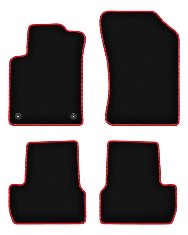 CARLUX-RED bilmatter for: Citroen C3 II hatchback (2009-2016)_MGF