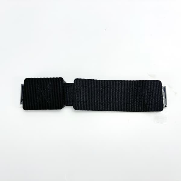 22 mm nylon urrem til Garmin Fenix 8/7X Pro/5X 6X Sort Black