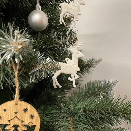 Julgransdekorationer Renar - 9 st_MGF
